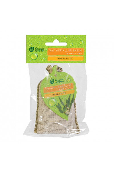 Запарка для бани Банные Штучки Эвкалипт в мешочке 30 г 32164 Запарка для бани Банные Штучки Эвкалипт в мешочке 30 г 32164