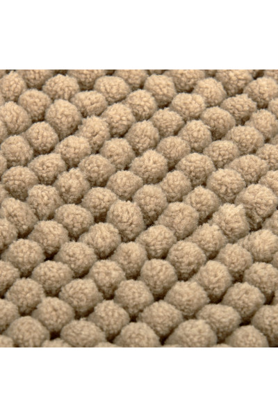 Коврик для туалета Vortex Spa под унитаз 60х55 см бежевый 24132 Коврик для туалета Vortex Spa под унитаз 60х55 см бежевый 24132