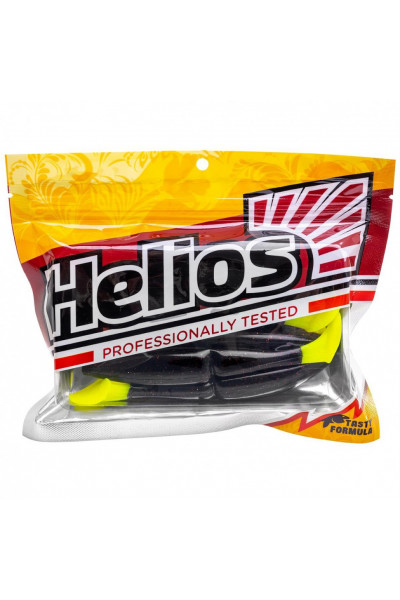 Виброхвост Helios Guru 5,0/12,7 см, цвет Dark Star LT 5 шт HS-31-053