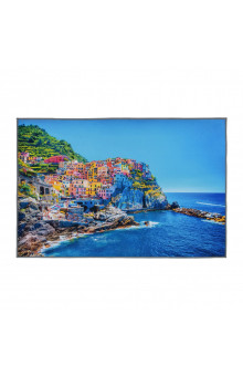 Коврик влаговпитывающий Vortex Velur Spa 60х90 см Средиземноморский берег 24295