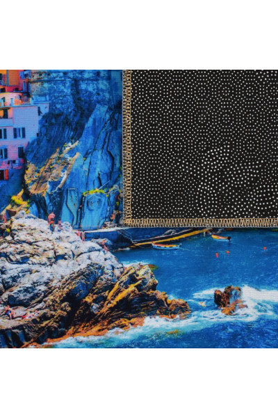 Коврик влаговпитывающий Vortex Velur Spa 60х90 см Средиземноморский берег 24295 Коврик влаговпитывающий Vortex Velur Spa 60х90 см Средиземноморский берег 24295