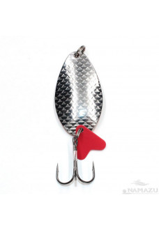 Блесна шумовая Namazu Iron-J, 24 г, цвет 01-03 (серебро-медь) N-IJ24-01-03