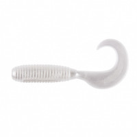 Твистер Helios Тiny Credo 1,55"/4 см, цвет Pearl 12 шт HS-8-013