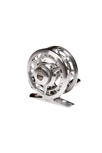 Катушка инерционная Higashi H-60 Silver Катушка инерционная Higashi H-60 Silver
