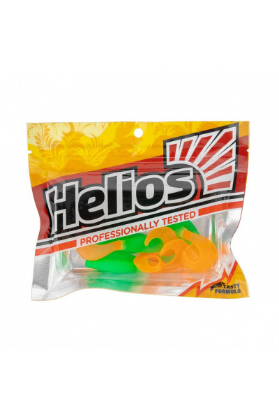Твистер Helios Hybrid 2,75/7,0 см, цвет Lime & Orange 7 шт HS-13-020 Твистер Helios Hybrid 2,75/7,0 см, цвет Lime & Orange 7 шт HS-13-020