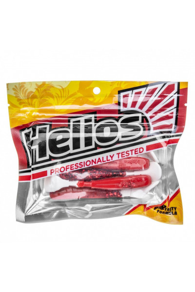 Виброхвост Helios Chubby 3,55/9 см, цвет Red Sparkles WT 5 шт HS-4-034 Виброхвост Helios Chubby 3,55/9 см, цвет Red Sparkles WT 5 шт HS-4-034