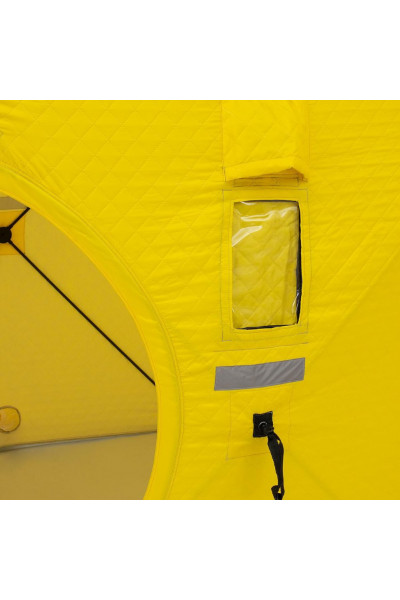 Палатка для зимней рыбалки Helios Куб трехслойная 1,5х1,5 (HS-ISCI-150YG) Палатка для зимней рыбалки Helios Куб трехслойная 1,5х1,5 (HS-ISCI-150YG)