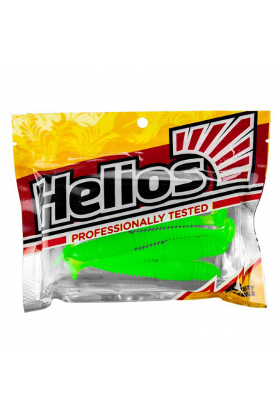 Виброхвост Helios Minoga 3,75/9.5 см, цвет Electric green 5 шт HS-17-007 Виброхвост Helios Minoga 3,75/9.5 см, цвет Electric green 5 шт HS-17-007