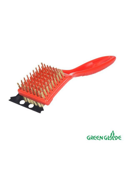 Щетка для чистки гриля + скребок Green Glade 9016