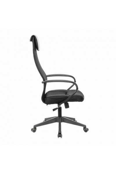 Кресло руководителя Brabix Premium Stalker EX-608 PL сетка/кожзам, черное 532090 Кресло руководителя Brabix Premium Stalker EX-608 PL сетка/кожзам, черное 532090