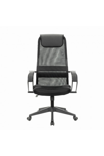 Кресло руководителя Brabix Premium Stalker EX-608 PL сетка/кожзам, черное 532090 Кресло руководителя Brabix Premium Stalker EX-608 PL сетка/кожзам, черное 532090