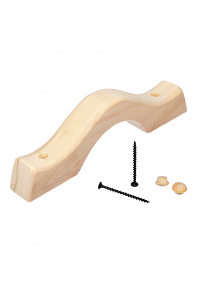 Ручка дверная для бани и сауны Банные Штучки с заглушками 32028 Ручка дверная для бани и сауны Банные Штучки с заглушками 32028