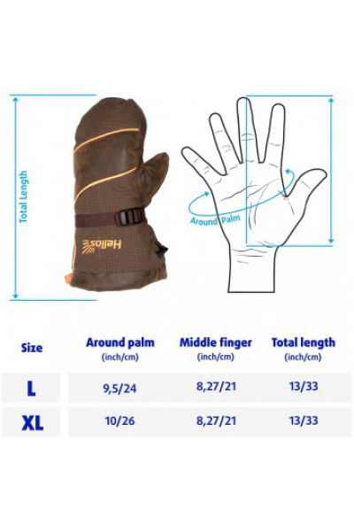 Рукавицы Helios Kevlar XL, HS-MKB-XL Рукавицы Helios Kevlar XL, HS-MKB-XL