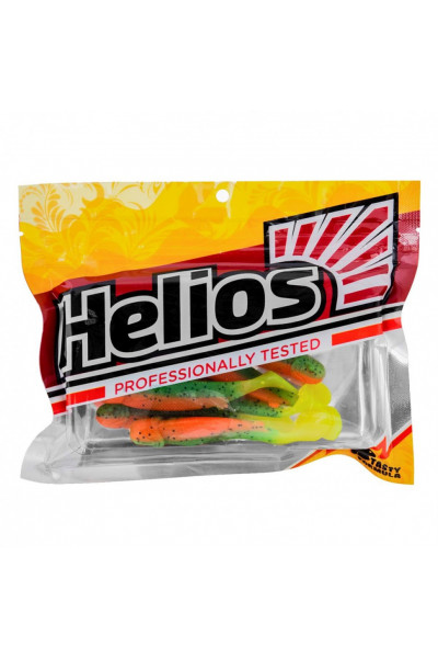 Виброхвост Helios Jap 3,15/8 см, цвет Pepper Green & Orange LT 7 шт HS-32-032 Виброхвост Helios Jap 3,15/8 см, цвет Pepper Green & Orange LT 7 шт HS-32-032