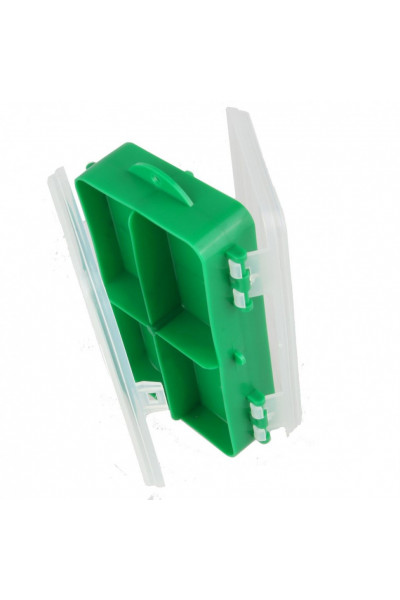 Коробочка для оснастки двухсторонняя Helios green Коробочка для оснастки двухсторонняя Helios green