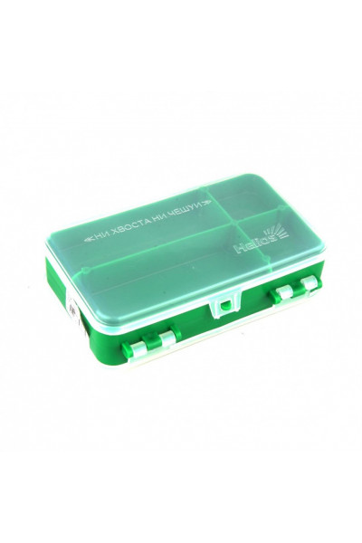 Коробочка для оснастки двухсторонняя Helios green Коробочка для оснастки двухсторонняя Helios green