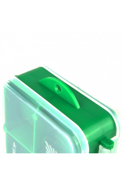 Коробочка для оснастки двухсторонняя Helios green Коробочка для оснастки двухсторонняя Helios green