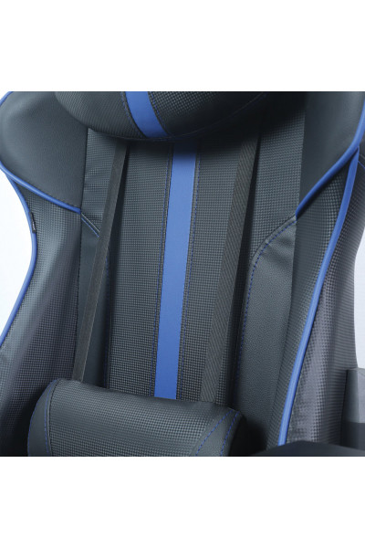 Кресло компьютерное Brabix GT Carbon GM-120 экокожа, черно-синее 531930 Кресло компьютерное Brabix GT Carbon GM-120 экокожа, черно-синее 531930