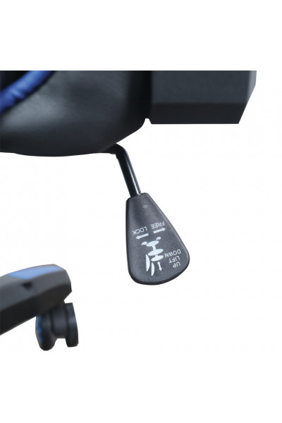 Кресло компьютерное Brabix GT Carbon GM-120 экокожа, черно-синее 531930 Кресло компьютерное Brabix GT Carbon GM-120 экокожа, черно-синее 531930