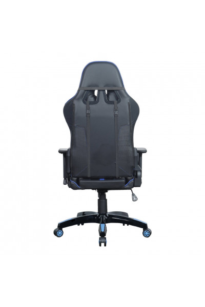 Кресло компьютерное Brabix GT Carbon GM-120 экокожа, черно-синее 531930 Кресло компьютерное Brabix GT Carbon GM-120 экокожа, черно-синее 531930