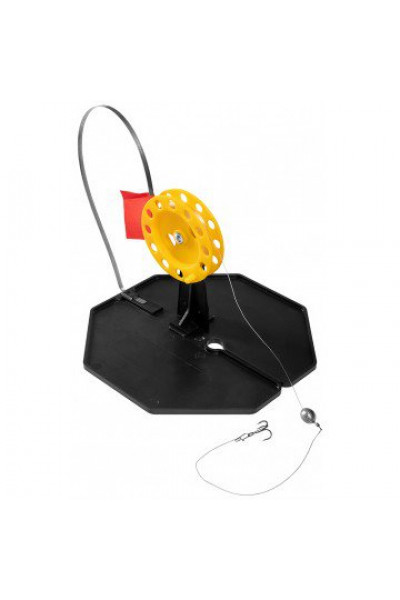 Набор жерлиц оснащенных 10 шт Тонар ЖЗО-03 в сумке, подставка 210, катушка 85 мм Набор жерлиц оснащенных 10 шт Тонар ЖЗО-03 в сумке, подставка 210, катушка 85 мм