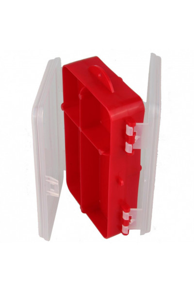Коробочка для оснастки двухсторонняя Helios red Коробочка для оснастки двухсторонняя Helios red