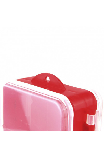 Коробочка для оснастки двухсторонняя Helios red Коробочка для оснастки двухсторонняя Helios red