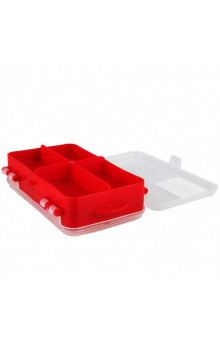 Коробочка для оснастки двухсторонняя Helios red