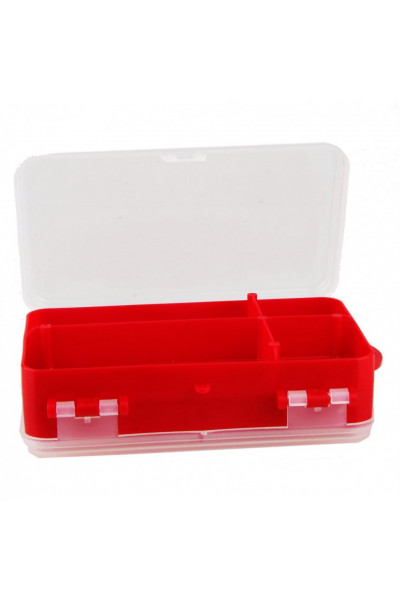 Коробочка для оснастки двухсторонняя Helios red Коробочка для оснастки двухсторонняя Helios red