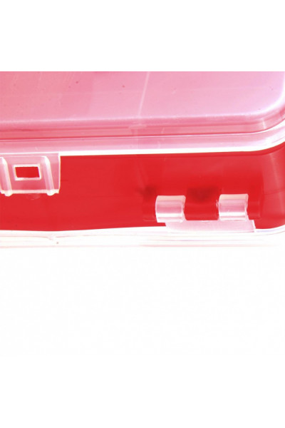 Коробочка для оснастки двухсторонняя Helios red Коробочка для оснастки двухсторонняя Helios red