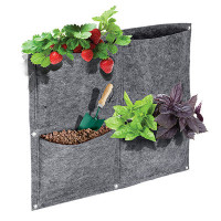 Вертикальная грядка Blumen Haus Плантер 4 кармана 35х35 см 65101