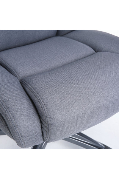 Кресло руководителя Brabix Premium Solid HD-005 до 180 кг, ткань, серое 531823 Кресло руководителя Brabix Premium Solid HD-005 до 180 кг, ткань, серое 531823