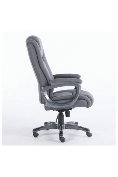 Кресло руководителя Brabix Premium Solid HD-005 до 180 кг, ткань, серое 531823 Кресло руководителя Brabix Premium Solid HD-005 до 180 кг, ткань, серое 531823