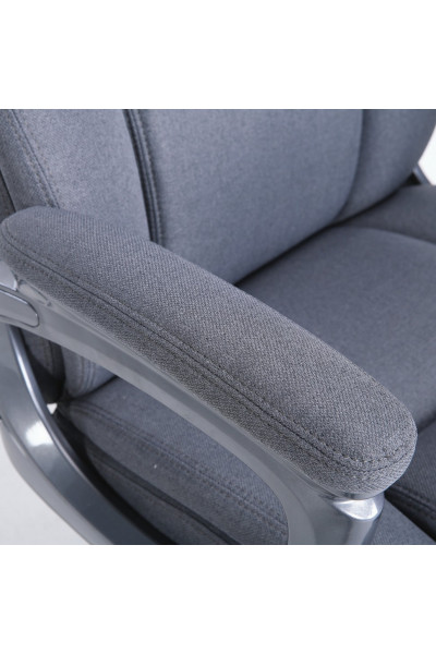 Кресло руководителя Brabix Premium Solid HD-005 до 180 кг, ткань, серое 531823 Кресло руководителя Brabix Premium Solid HD-005 до 180 кг, ткань, серое 531823