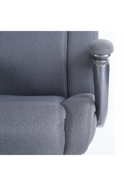 Кресло руководителя Brabix Premium Solid HD-005 до 180 кг, ткань, серое 531823 Кресло руководителя Brabix Premium Solid HD-005 до 180 кг, ткань, серое 531823