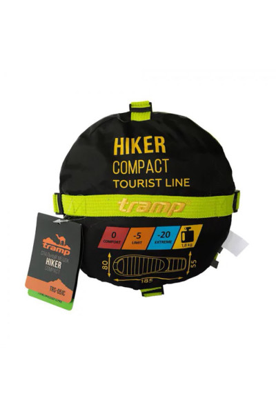 Спальный мешок Tramp Hiker Compact правый TRS-051C