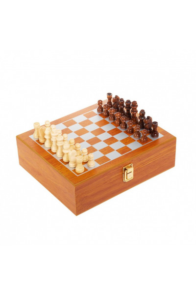 Подарочный набор с шахматами в чемодане Helios HS-GT-TZ200-1 Подарочный набор с шахматами в чемодане Helios HS-GT-TZ200-1