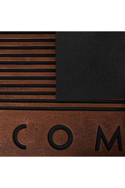 Коврик резиновый придверный Vortex Welcome 45х75 см медь 24271 Коврик резиновый придверный Vortex Welcome 45х75 см медь 24271