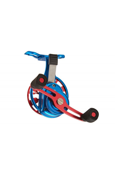 Катушка инерционная Higashi HM-55 Blue/Red Катушка инерционная Higashi HM-55 Blue/Red