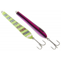 Пилькер Asari Norwegian 600г цвет 04 Silver Pink (Lumo Zebra)