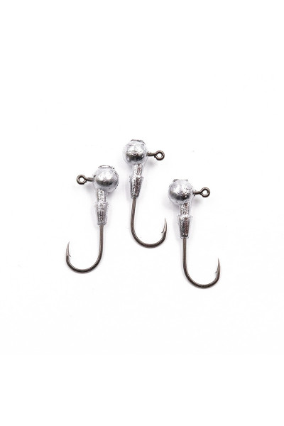 Джиг-головка Шар Яман 20 шт кр Kumho 2312 #8 - 1 гр Я-ДШ8-1-20