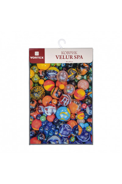 Коврик влаговпитывающий Vortex Velur Spa 40х60 см Марблс 24281 Коврик влаговпитывающий Vortex Velur Spa 40х60 см Марблс 24281
