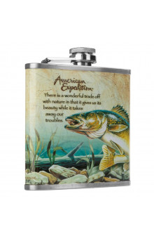 Фляжка Helios Рыба 210 мл А02-1