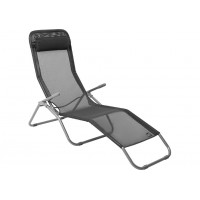 Шезлонг GoGarden Comfy Plus 50307 серый