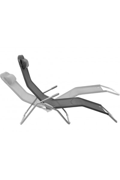Шезлонг GoGarden Comfy Plus 50307 серый Шезлонг GoGarden Comfy Plus 50307 серый