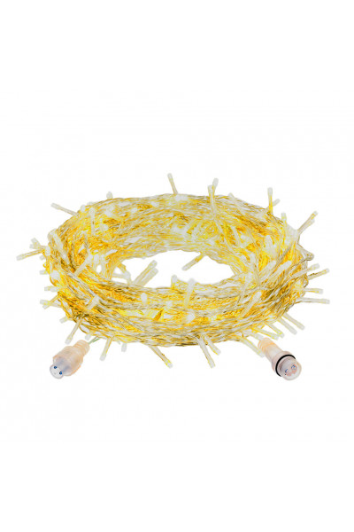 Уличная светодиодная гирлянда (желтый свет) Vegas Занавес 192 LED, 6 нитей, 1х4 м, 24V 55028 Уличная светодиодная гирлянда (желтый свет) Vegas Занавес 192 LED, 6 нитей, 1х4 м, 24V 55028