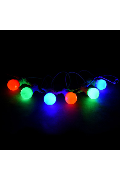 Уличная светодиодная гирлянда (мультиколор) Vegas Лампы 48 LED 2,4 м, 24V 55040 Уличная светодиодная гирлянда (мультиколор) Vegas Лампы 48 LED 2,4 м, 24V 55040