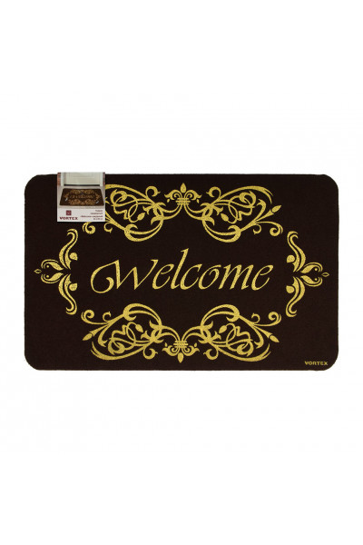 Коврик придверный Vortex Welcome ажурный 50х80 см 24257 Коврик придверный Vortex Welcome ажурный 50х80 см 24257