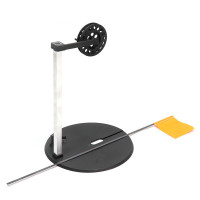 Жерлица Яман подставка 210 мм, катушка 75 мм, стойка алюминий Y-TU-03