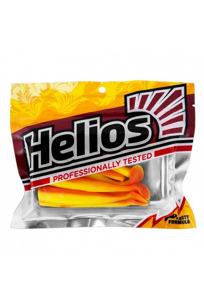 Виброхвост Helios Chebak 3,15/8 см, цвет Orange & Yellow 7 шт HS-3-015 Виброхвост Helios Chebak 3,15/8 см, цвет Orange & Yellow 7 шт HS-3-015